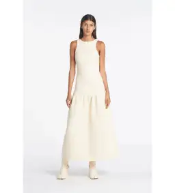 Sir The Label Lucette Gown Cream Size 0 / AU 6