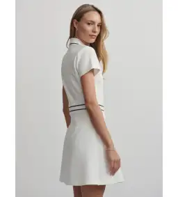 Varley Amar Dress Snow White Size AU 6 for rent on The Volte - image 5