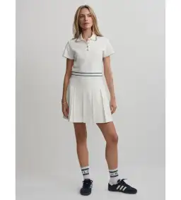 Varley Amar Dress Snow White Size AU 6 for rent on The Volte - image 1