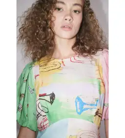 Alemais Jet Midi Dress Multi Size AU 12 for rent on The Volte - image 2