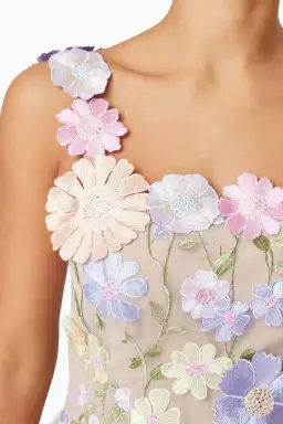 Elliatt Moana Mini Dress Floral Size M / AU 10 for rent on The Volte - image 4