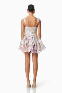 Elliatt Moana Mini Dress Floral Size M / AU 10 for rent on The Volte - image 3