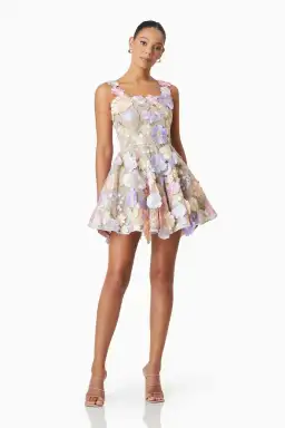 Elliatt Moana Mini Dress Floral Size M / AU 10 for rent on The Volte - image 1