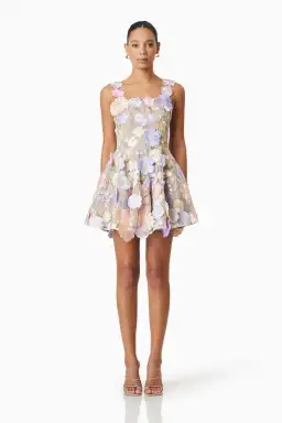 Elliatt Moana Mini Dress Floral Size M / AU 10 for rent on The Volte - image 5