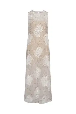 Curaae by Elliatt Samieka Crochet Midi Dress in Beige Size 10 for rent on The Volte - image 6