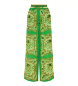 Alémais La Musica Silk Shirt and Pant Green Size AU 16 for rent on The Volte - image 5