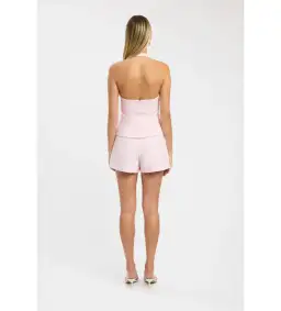 Kookai Ariel Double Belt Halter Top And Maria Maxi Skirt Set in Heavenly Pink Size AU 10 for rent on The Volte - image 6