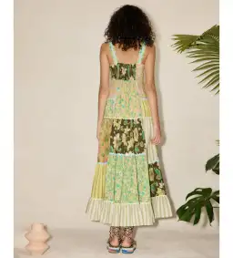 Alemais Winnie Spliced Midi Dress Floral Size AU 12 for rent on The Volte - image 4