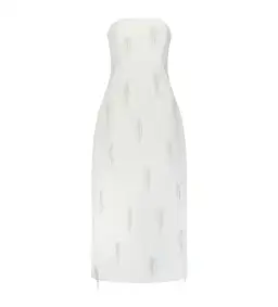 Odd Muse Ultimate Muse Embellished Midi Dress White Size AU 6 for rent on The Volte - image 4