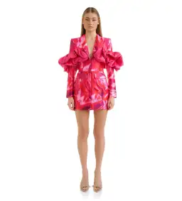 Eliya The Label Stella Blazer Dress Pink Size AU 10 for rent on The Volte - image 1