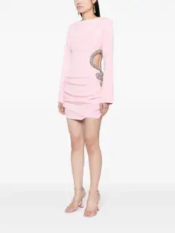 Rachel Gilbert Farley Mini Dress in Light Pink Size 2 / AU 10