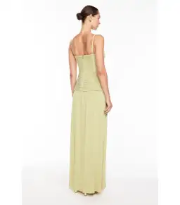 Manning Cartell Double Time Pleat Dress Pistachio Size AU 8 for rent on The Volte - image 5