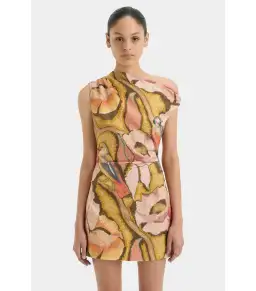 Sir the Label Talulah Knot Mini Dress Sanderling Floral Size 0 / AU 6  for rent on The Volte - image 2