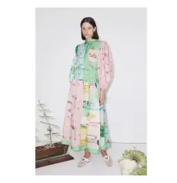 Alemais Jet Shirt Dress Multi Size AU 12