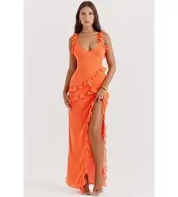 House of CB  Pixie Dress Flame Size XS/6 for rent on The Volte - image 2