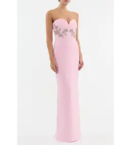 Rebecca Vallance  Jenna Gown Pink Size S/Au 8  for rent on The Volte - image 1