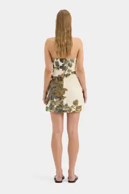 Sir the Label The Evalita Halter Mini Dress in Pine Valley Size 10 for rent on The Volte - image 4
