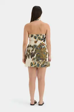Sir the Label The Evalita Halter Mini Dress in Pine Valley Size 10 for rent on The Volte - image 6
