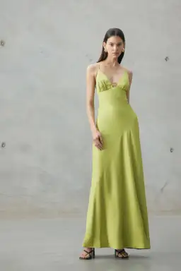 Manning Cartell Like A Charm Slip Dress Green Size S / AU 8 for rent on The Volte - image 1