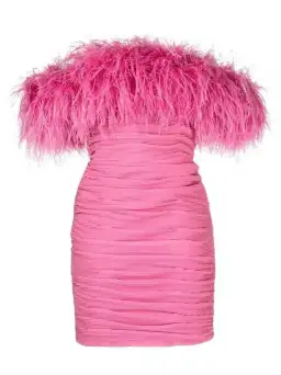 Rachel Gilbert Zion Mini Dress Pink Size 14 for rent on The Volte - image 4