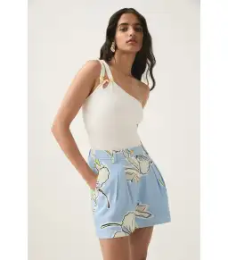 Aje Vibrancy Knit Sleeveless Top Ivory Size AU 8  for rent on The Volte - image 2