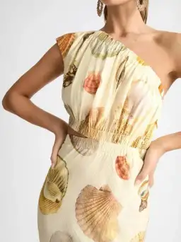 Sheike Sea Shore  Maxi Dress Yellow Size 8 for rent on The Volte - image 3