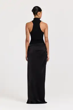 Henne Soraia Dress Black Size 8 for rent on The Volte - image 3