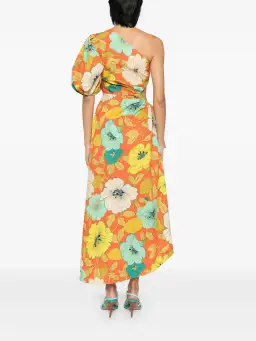 Alemais Piato Midi Dress Multi Size 12 for rent on The Volte - image 3