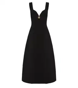 Aje Marisole Knit Midi Dress Black Size M / AU 10 for rent on The Volte - image 5