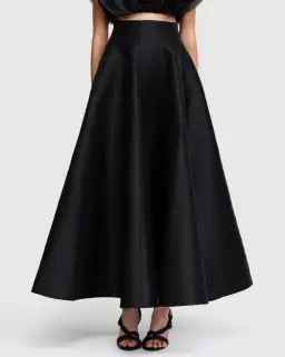 Acler Warburton Top and Skirt Set Black Size AU 12 for rent on The Volte - image 4