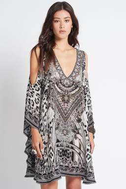 Czarina Wild at Heart Kaftan Dress One Size
