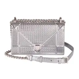 Dior Diorama Small Bag Silver for rent on The Volte - image 2