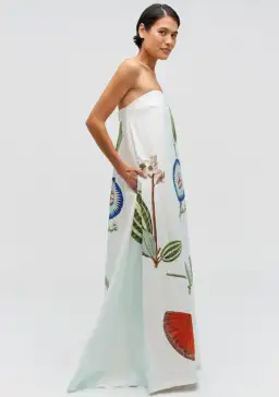 Oroton Grand Floral Gown Multi Size 8 for rent on The Volte - image 4