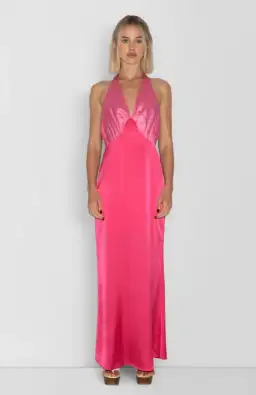 The Wolf Gang Oahu Slip Dress - Hot Pink - XS for rent on The Volte - image 1