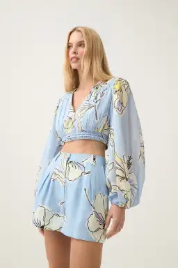 Aje Romantica Shirt + Short Size 12 for rent on The Volte - image 3