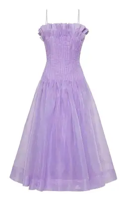 AJE Horizon pintucked midi dress size AU 6 for rent on The Volte - image 3