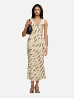 Ownley Tulip Midi Dress Butter Spots Size 8 for rent on The Volte - image 2