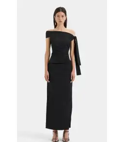 Sir The Label Black Dahlia Gown Black Size 2 / AU 10