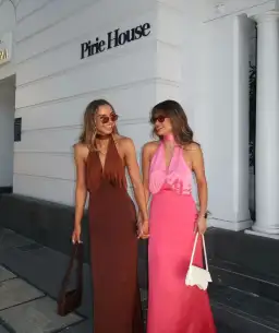 The Wolf Gang Oahu Slip Maxi Dress Chocolate Brown Size S / AU 8 for rent on The Volte - image 5