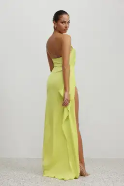 Lexi Samira Dress in Mojito Diamante Strap Size 8 for rent on The Volte - image 3
