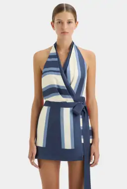 Sir the label Dazed wrap halter mini size 0/6 for rent on The Volte - image 1