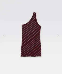 Gimagaus Irina Mini Dress Burgundy Size 6 for rent on The Volte - image 4