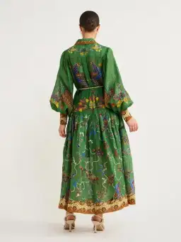 ALEMAIS Birdie Shirtdress in Jade Size 10 AU for rent on The Volte - image 8