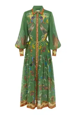 ALEMAIS Birdie Shirtdress in Jade Size 10 AU for rent on The Volte - image 14