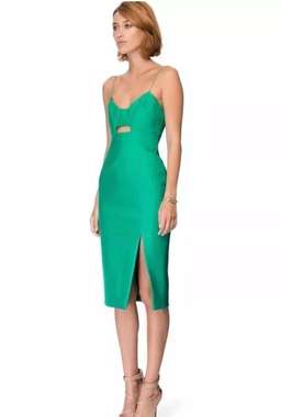 Nicholas Bonded Silk Diagonal Dress  for rent on The Volte - image 1