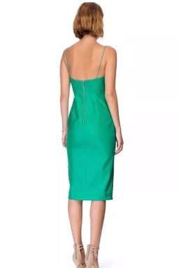 Nicholas Bonded Silk Diagonal Dress  for rent on The Volte - image 3