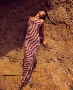 Rat & Boa Assisi Dress  Stripe Size L/Au 12 for rent on The Volte - image 2