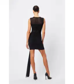 Mossman Rebound Mini Dress Black Size AU 8 for rent on The Volte - image 4