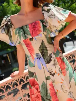 By Nicola Paradiso Maxi Dress in Primavera Print Size 12 for rent on The Volte - image 5