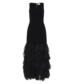 Aje Elations Knit Maxi Dress in Black Size Small / AU 8 for rent on The Volte - image 5